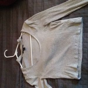 Long sleeve crop top